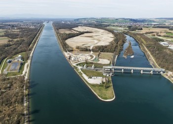 Le Rhin à Kembs