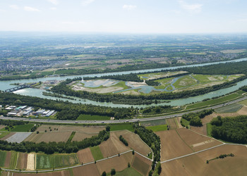 Le Rhin à Kembs