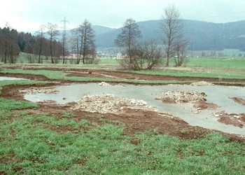 Vue d‘ensemble des travaux de réactivation de l‘hydrosytème 