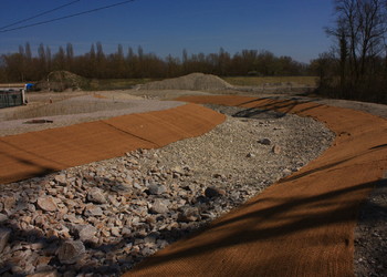 Structures brutes à la fin des travaux avant la mise en eau (avril 2015)
