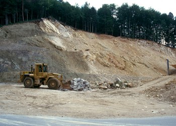 Exploitation de la carrière (1984 -1987)