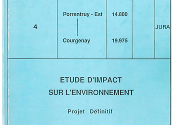 Rapport d‘impact sur l‘environnement de la section 8