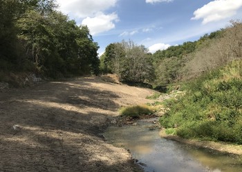 Effacement du barrage du Chat Cros et valorisation du site de l‘ancienne retenue à Evaux-les-Bains (05.09.2018)