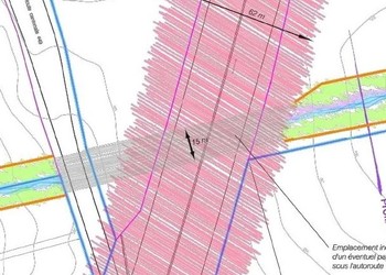 Plan de situation schématique d’une remise à ciel ouvert d’un cours d’eau