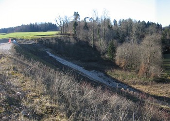 Décharge pour matériaux inerte en phase d’exploitation (juillet 2007)