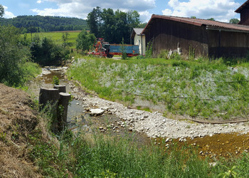 Berge 8 mois après travaux de terrassement