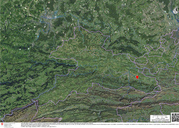 Localisation du village de Vicques dans le canton du Jura