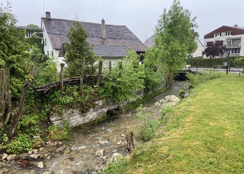 Etat initial (mai 2020) – Vue sur le mur déstabilisé