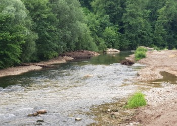 Etat réalisé (juin 2022) – secteur amont : vue générale