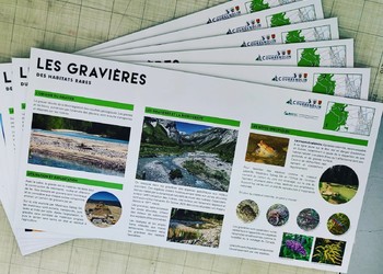 Panneaux à la sortie de l’impression. ©Atelier Marquis