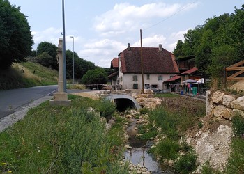 Etat réalisé (juillet 2023) – La Fenatte : une nouvelle buse a été installée pour garantir l’accès à la ferme