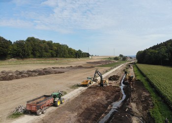 Travaux de terrassement (septembre 2020)