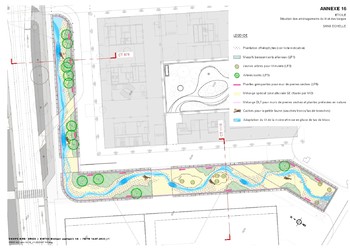Secteur Etoile – Plan de situation des aménagements 