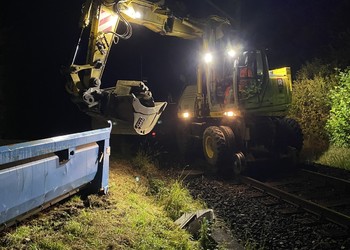 Les travaux ont eu lieu de jour comme de nuit, de même que les interventions de protection des reptiles