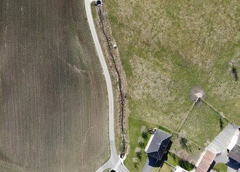 Etat réalisé (mars 2025) – La Betteratte : vue aérienne 1 an et demi après les travaux