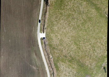 Etat réalisé (mars 2025) – La Betteratte : vue aérienne 1 an et demi après les travaux