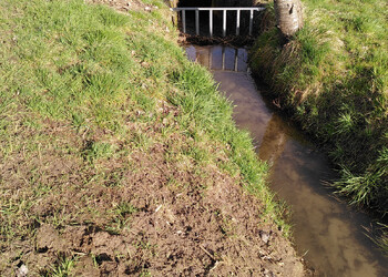 État initial – ouvrage de mise sous terre du ruisseau le Motélon