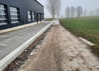 Zone d’accumulation des eaux de ruissellement aux abords de la zone d’activtiés (Payerneland)
