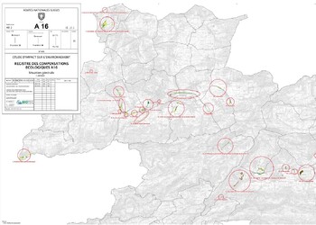 Registre des compensations écologiques de l'autoroute A16