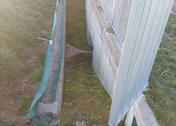 Détail d'une sortie d'un passage 4 ans après la fin des travaux (printemps 2025)