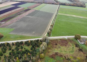 Etat initial (novembre 2022) – Canal du Bey dans son contexte agricole (secteur amont).