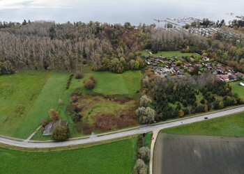 Etat initial (novembre 2022) – Canal du Bey dans son contexte forestier (secteur aval).