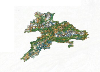 Espaces prioritaires de 6 trames définies pour l'infrastructure écologique du canton du Jura