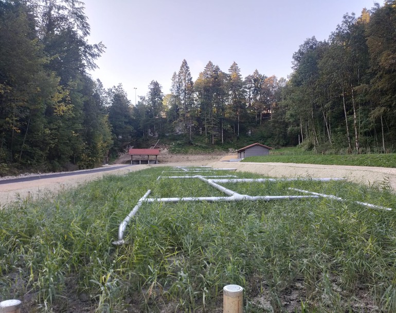 Réalisation d’une station naturelle d’épuration (SNEP) à Lajoux (JU)