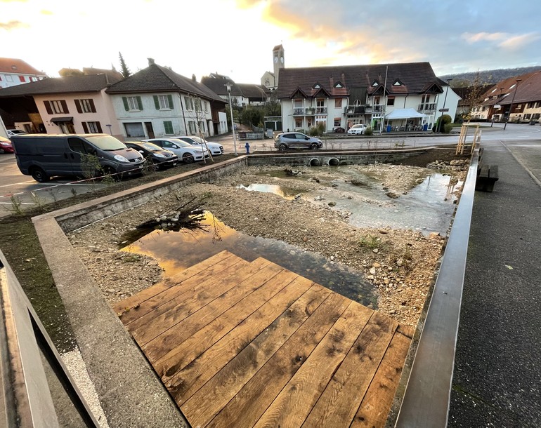 Revitalisation de la source de la Bonne-Fontaine à Fontenais (JU)