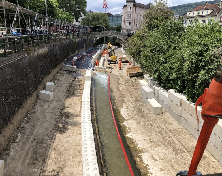 Delémont Marée Basse – Lot 3 – Secteur Centre ville amont